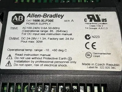 USED ALLEN BRADLEY 1606-XLP30E SER. A