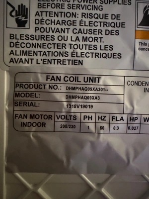 Used CARRIER DHMPHAQ09XA3 HVAC Parts and Equipment US | Anthony Ewald #1269878