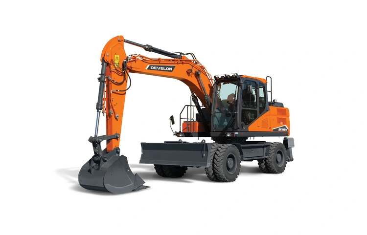 Used DEVELON DX140W-7 Wheel Excavators Indiana US | B&W Equipment Co. #1088636