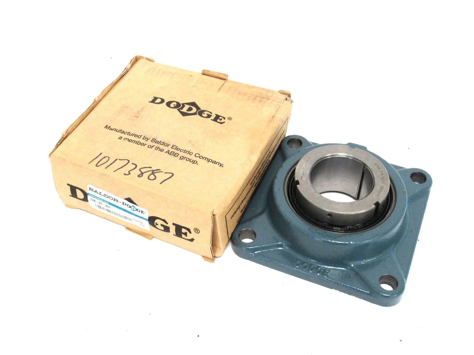 NEW BALDOR F4B-GT-207 FLANGE BEARING F4BGT207