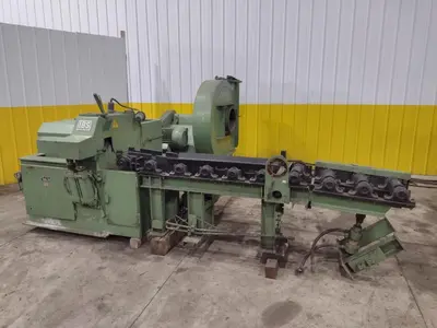 3" IBS MODEL #TSH-545-S TUBE, PIPE & BAR COLD SAW WITH FEED CONVEYOR: STOCK #23032