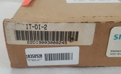 NEW Siemens IT-DI-2