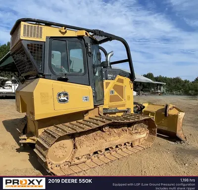 Used 2019 DEERE 550K Bulldozers North Carolina US | Proxy Equipment #1377805