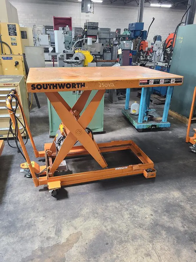 Used SOUTHWORTH CLL1.5/35 Scissor Lifters Pennsylvania US | Hildebrand Machinery Co. #1481761