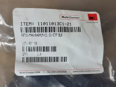 NEW STAUBLI KBT21/M40/646MCM-01