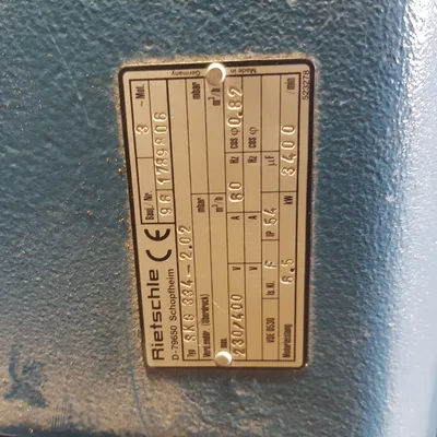Rietschle Blower Machine