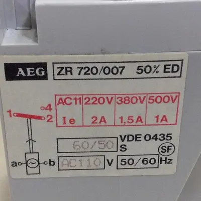 USED AEG ZR 720/007