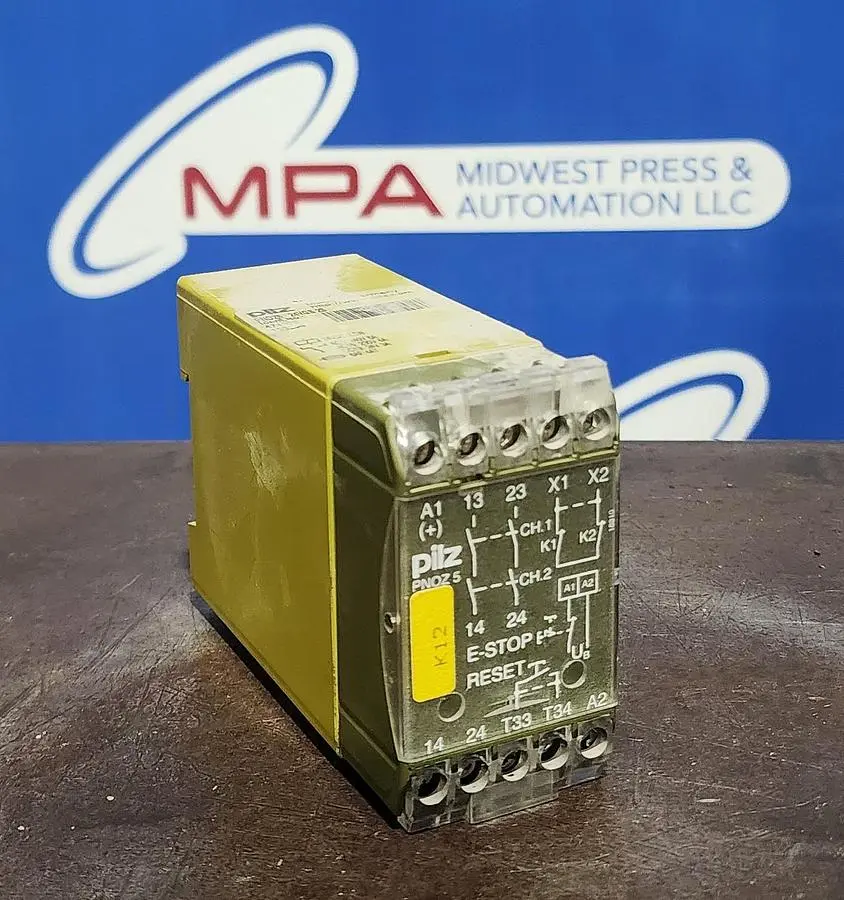 USED PILZ PNOZ5 24VGS2S