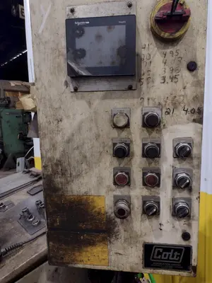 12" WIDE COLT AUTOMATION MODEL #CERFS 25 12 STRAIGHTENER SERVO FEEDER & REXROTH CONTROLS: YOBRO #24290
