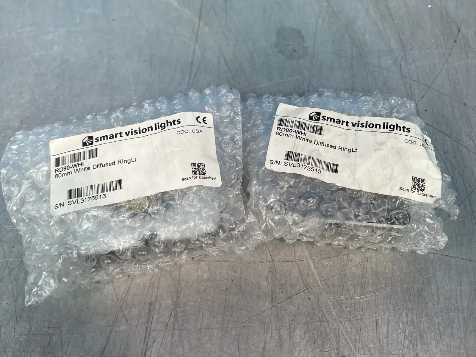 Used SMART VISION LIGHTS RD80WHI Light Source Equipment Ohio US | HGR 24 #1125780