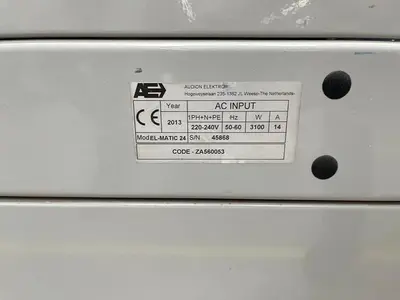 USED 2013 AUDION ELKETRO FULLY AUTOMATIC EL-MATIC 24 SHRINK WRAPPER