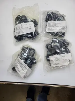 Used UMPCO UMPCO S325G12 3/4" PLATED STEEL CABLE CLAMP, 1/2" WIDE*NEW SEALED BAG* Valves/Fittings | ND Industrial Surplus #1211438