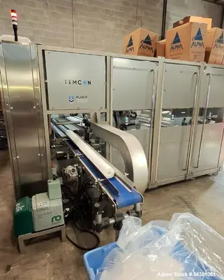 Used Temcon TRW 200 Automatic Rewinder & Perforator – Industrial Roll Converting Machine