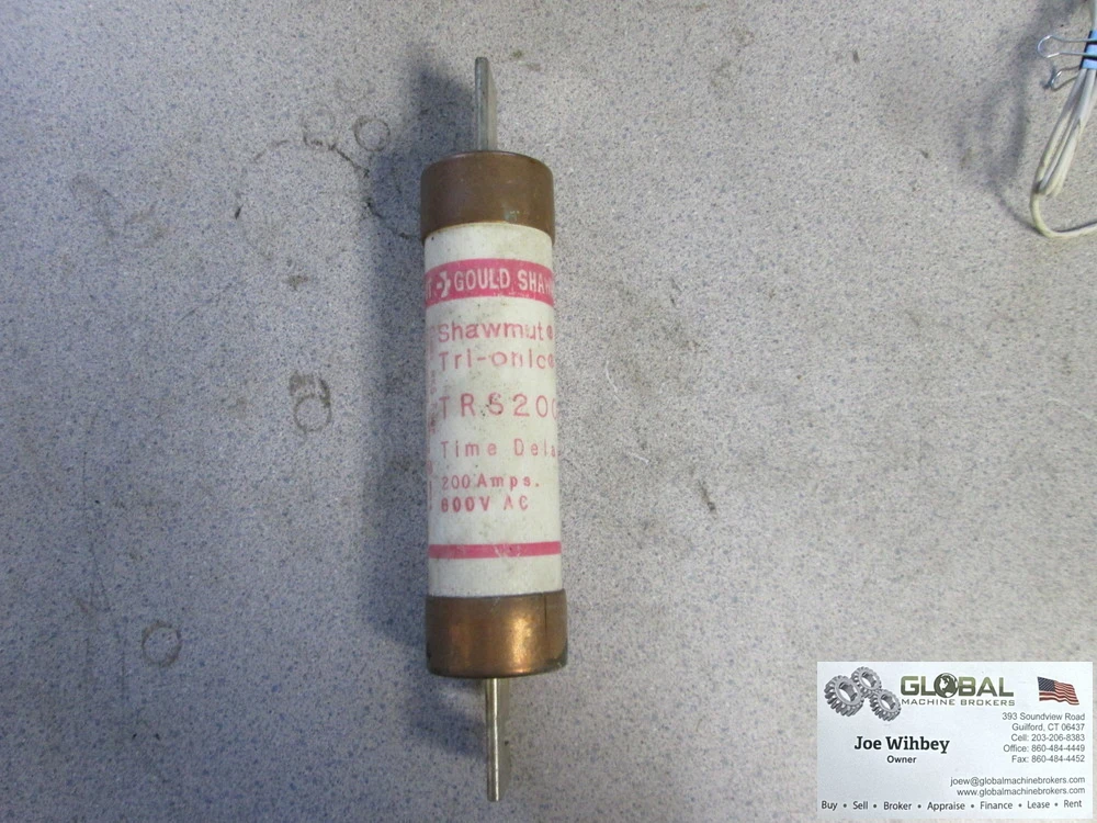 Shawmut 200 AMP Fuses TRS200R Fast Acting Time Delay