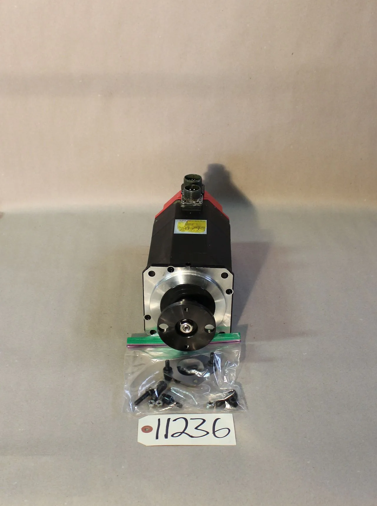 USED 1993 FANUC 5S RED CAP DERVO DRIVE MOTOR