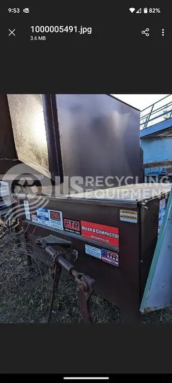 Used PTR TP2000SP & 20 YARD CONTAINER Misc Recycling | US Recycling Equipment #474880