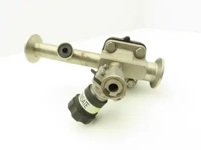 ITT 1-316L RA35MAX-CWP150 316L Pure-Flo Valve Manuel 1" Pas  Stainless  .86" ID