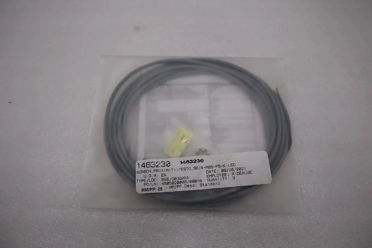NEW Festo SIEN-M8B-PS-K-L Proximity Sensor Switch STOCK H958A