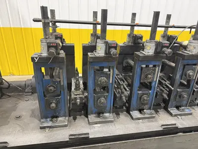 9 STAND x 2" YODER M2 ROLLFORMER, 6 STAND & 3 STAND BASE: YOBRO #24317