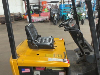 Used CATERPILLAR EP16KT 3-Wheel Sit down Electric Counterbalance Forklifts Michigan US | Miedema Asset Management Group #1760317
