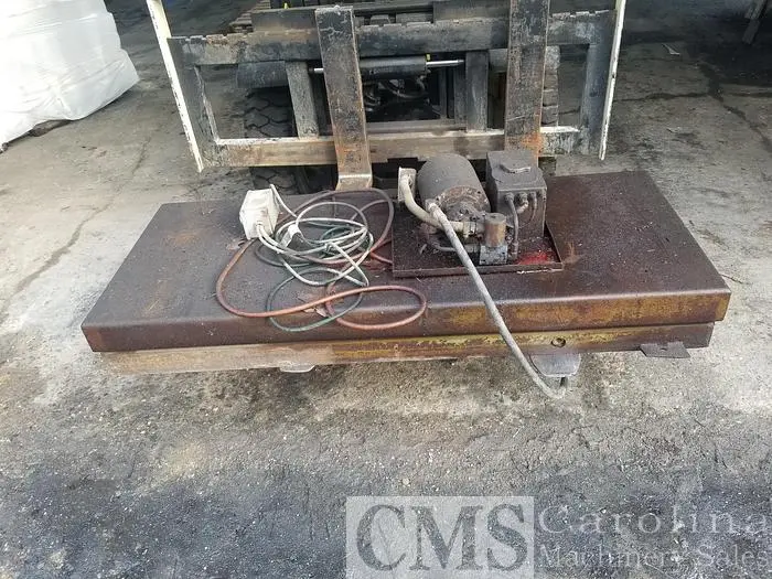 Used UNKNOWN 4' X 6' HYDRAULIC LIFT TABLE Material Handling (misc) North Carolina US | CAROLINA MACHINERY SALES #423194