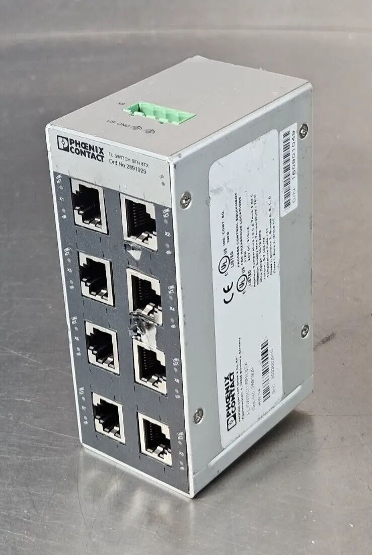 Phoenix Contact FL SWITCH SFN 8TX Ethernet Switch (BIN531)