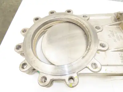 Fabri-Valve C67 10" Stainless Knife Gate Valve Rising Stem Lug Style *Bad Seal*