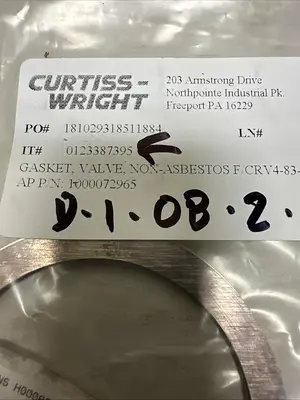 USED CURTISS-WRIGHT 0123387395