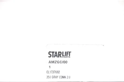 2 NEW STARLIFT CL1737692 GREY BATTERY CONNECTORS