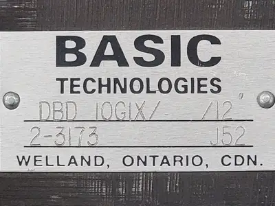 NEW BASIC TECHNOLOGIES DBD I0GIX/12
