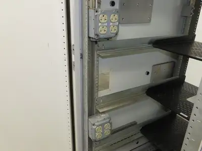 Hoffman Electrical Enclosure Server Rack Cabinet 19" ID Wide Air Cooled 76" H