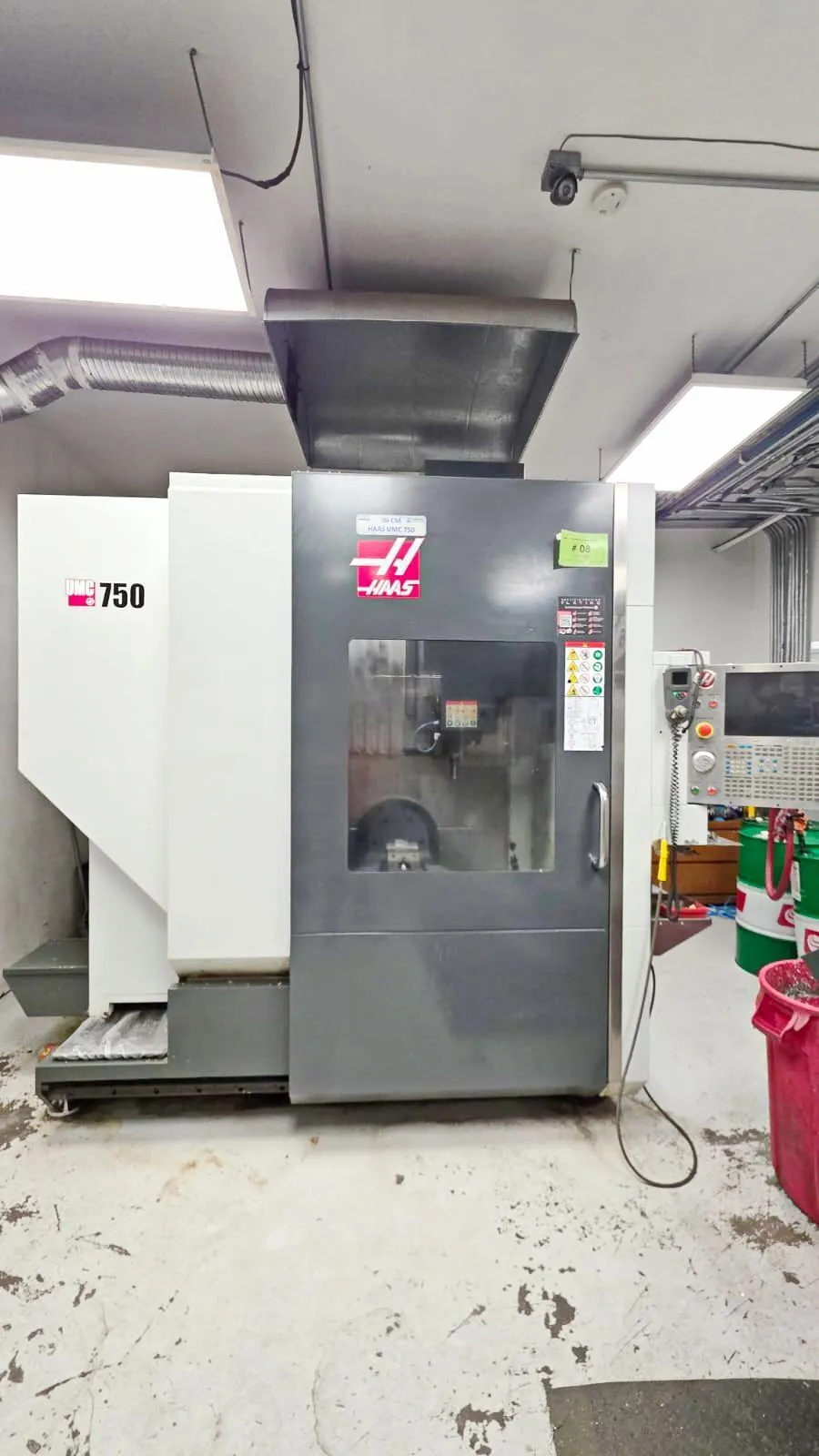 Used 2017 HAAS UMC-750 Universal Machining Centers Ontario CA | CNCsurplus #1542761