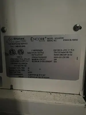Used ENCORE HOU4852R Display Refrigerators Florida US | BAM Discount Restaurant Equipment #1373185