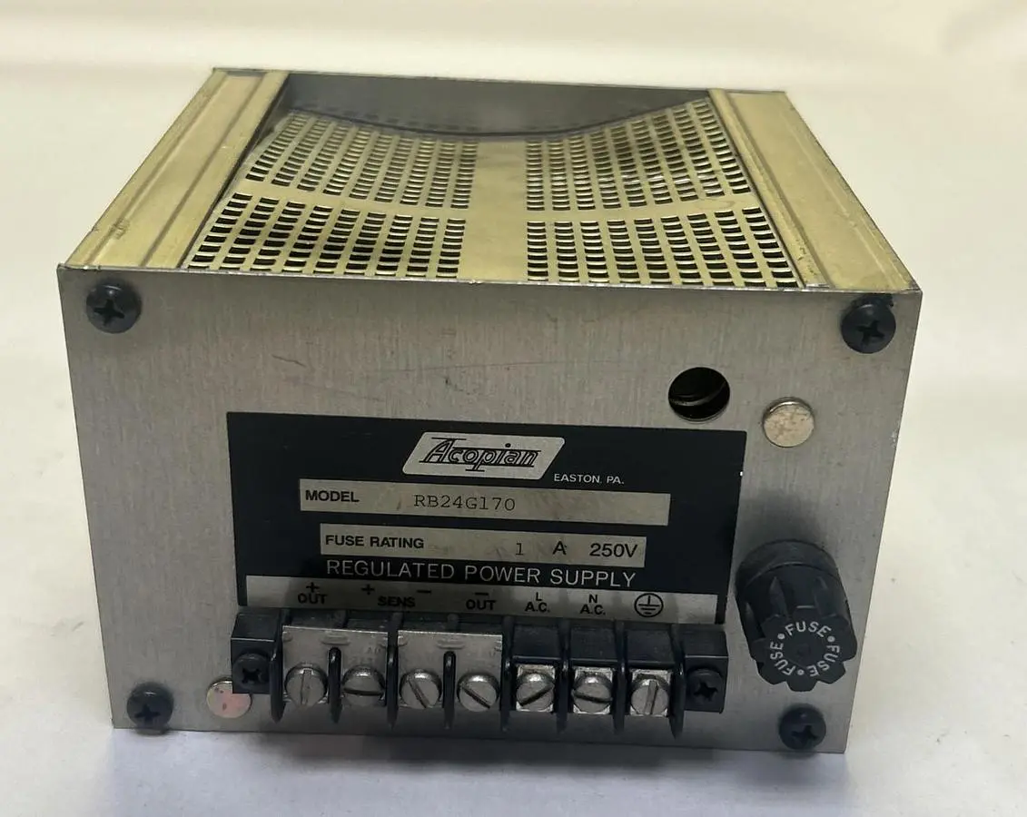 Used ACOPIAN RB24G170 Miscellaneous Equipment (Electrical & Power) Ohio US | Surplus Asset Holdings #1238749