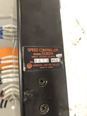 USED ORIENTAL MOTOR SS302N