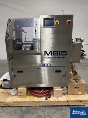 Used Microfluidics Microfluidics Microfluidizer, Model M815 Homogenizers Ohio US | Federal Equipment Company #1338419