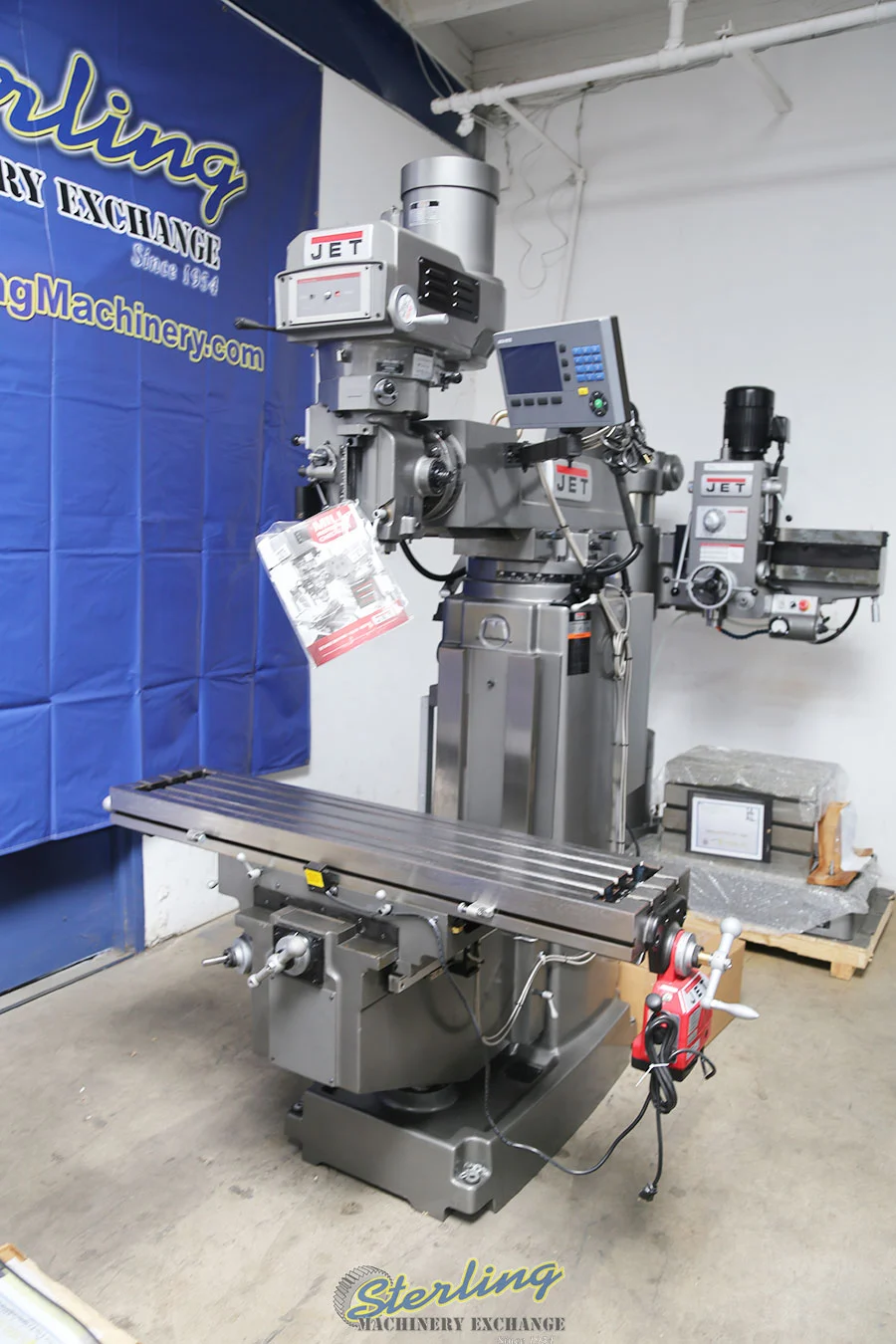 New | in-Stock JET JTM-1254VS Vertical Mills California US | Sterling Machinery Exchange #1465611