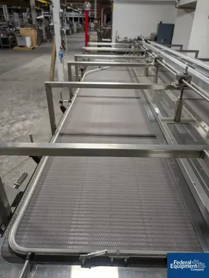 USED Barry Wehmiller 72" x 175" Accumulation Conveyor