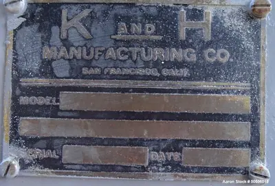 USED K & H MANUFACTURING