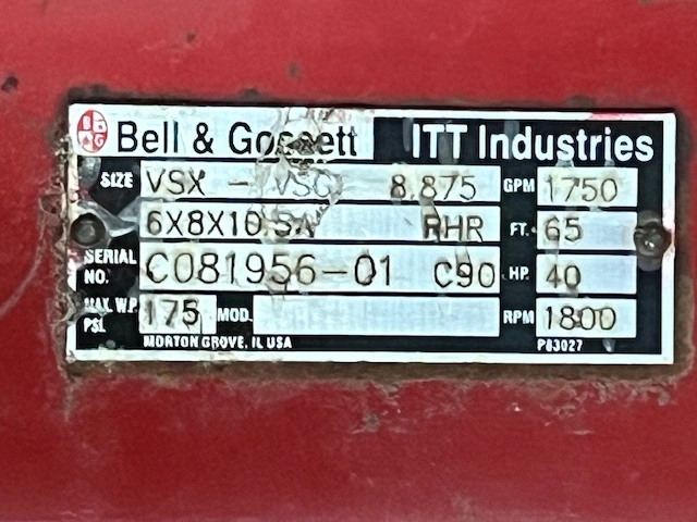 Used Bell & Gossett _UNKNOWN_ Pumps Minnesota US | Peak Machinery, Inc. #285264