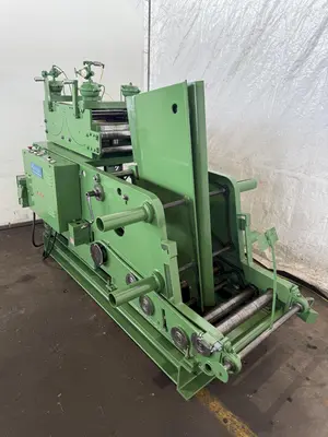 8,000 LB X 18" X .187" REGAL COIL CRADLE & STRAIGHTENER. STOCK #1227024