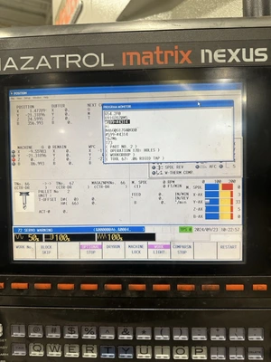USED 2012 MAZAK HCN-4000