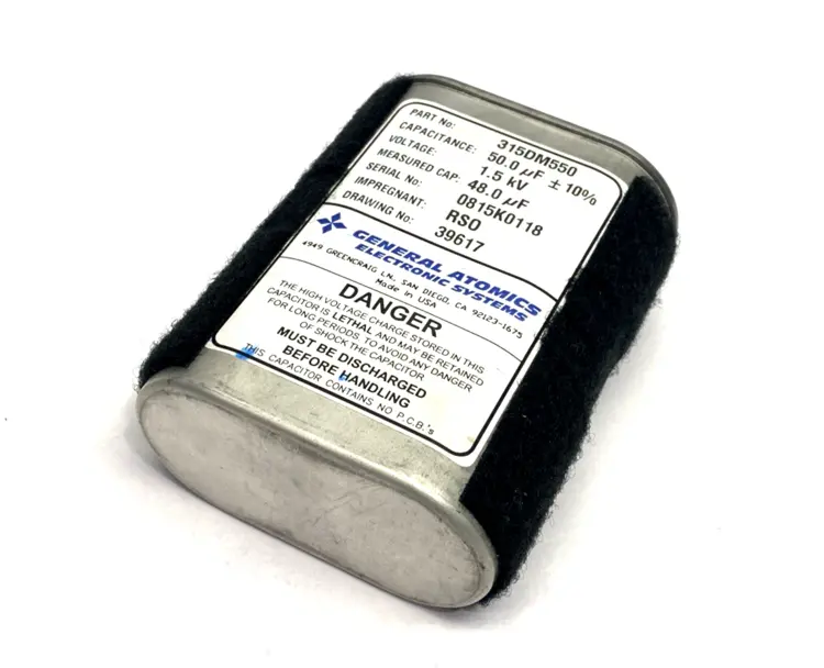 Used GENERAL ATOMICS ELECTRONIC SYSTEMS _UNKNOWN_ Capacitors | Maverick Industrial Sales #1102117