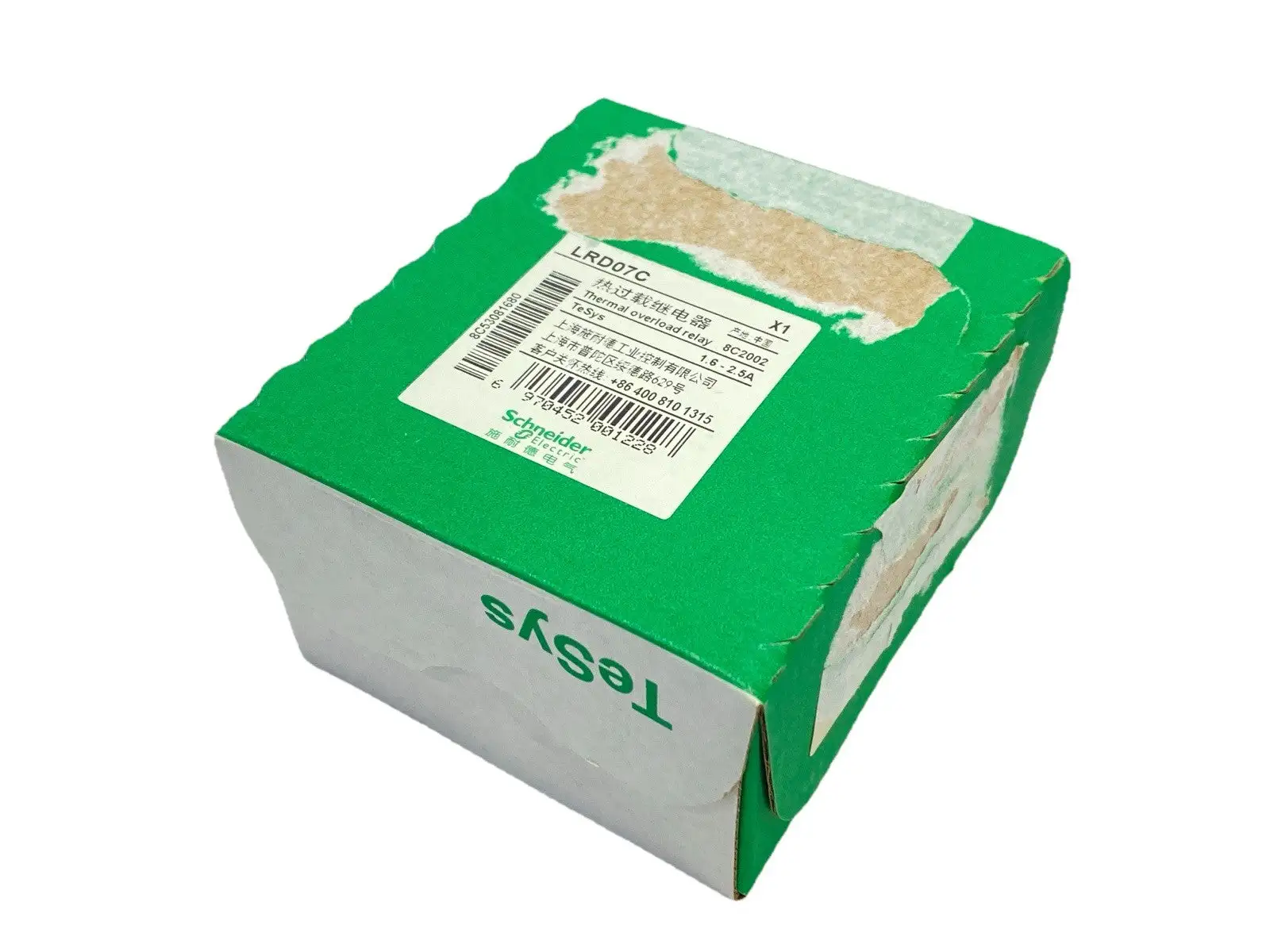 NEW SCHNEIDER ELECTRIC TESYS THERMAL OVERLOAD RELAY 1.6-2.5A