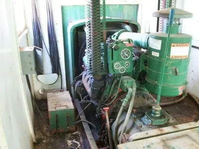USED GARDNER DENVER TEE 4X5 TRIPLEX MUD PUMP PACKAGE