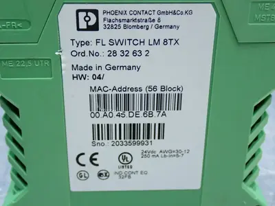 Used PHOENIX CONTACT 2832632 Relays & Switches | HGR 24 #739509