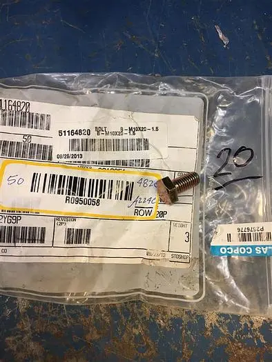New | in-Stock ATLAS COPCO 51164820 BOLT FOR EMC660 Bolts Pennsylvania US | East West Machinery & Drilling #1416970