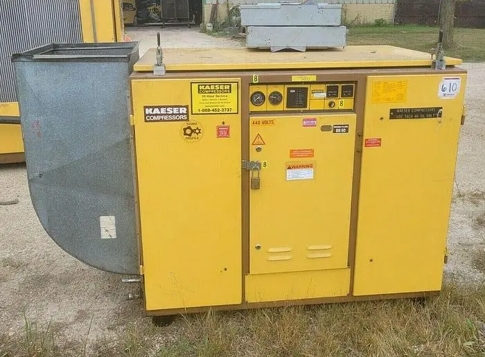 Used KAESER BS60 Rotary Screw & Sliding Vane Air Compressors Wisconsin US | Lemke Machinery Sales #482016