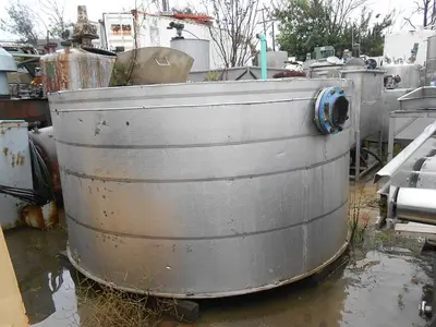 Tank, 3,000 Gallon, S/st, 10'6" x 4'9", Vertical #C742200