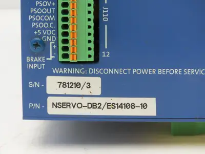 Aerotech NSERVO-DB2 Automation 3200 32 Axis Motion Vision & Robotics I/O Unit